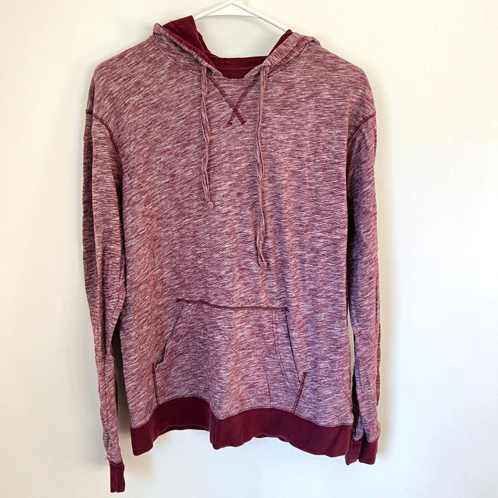 Urban Pipeline Mens Lightweight Red Pullover Hoodie Size L